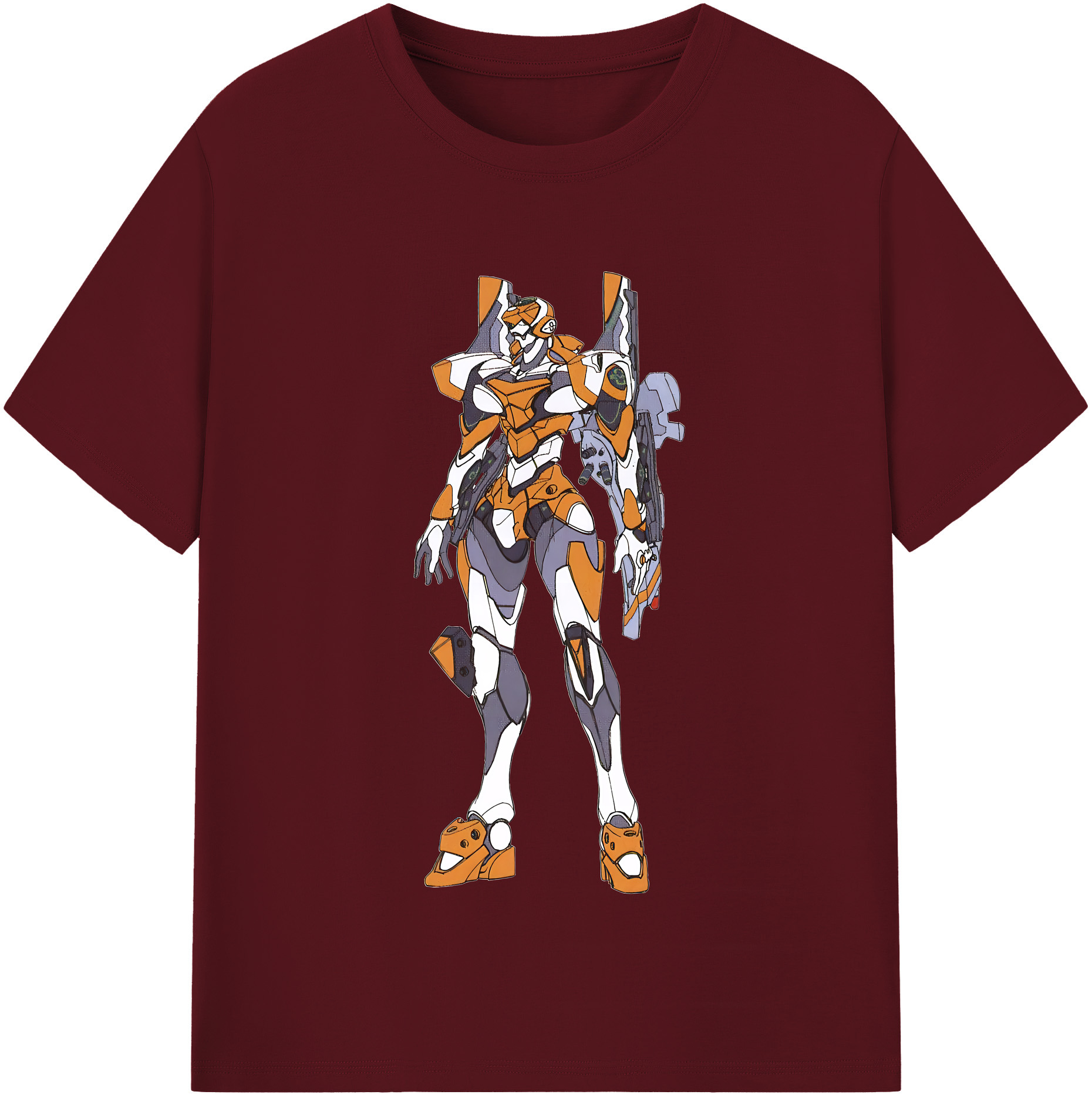 （画像用） EVA 新世紀エヴァンゲリオン 綿100％半袖Tシャツ（フロントプリント）